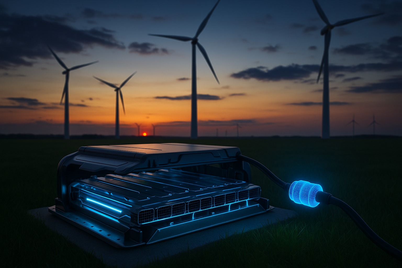 Electric Wind farm